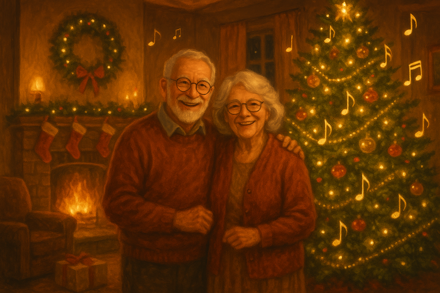 Christmas gift idea: create a personalised Christmas song for your grandparents