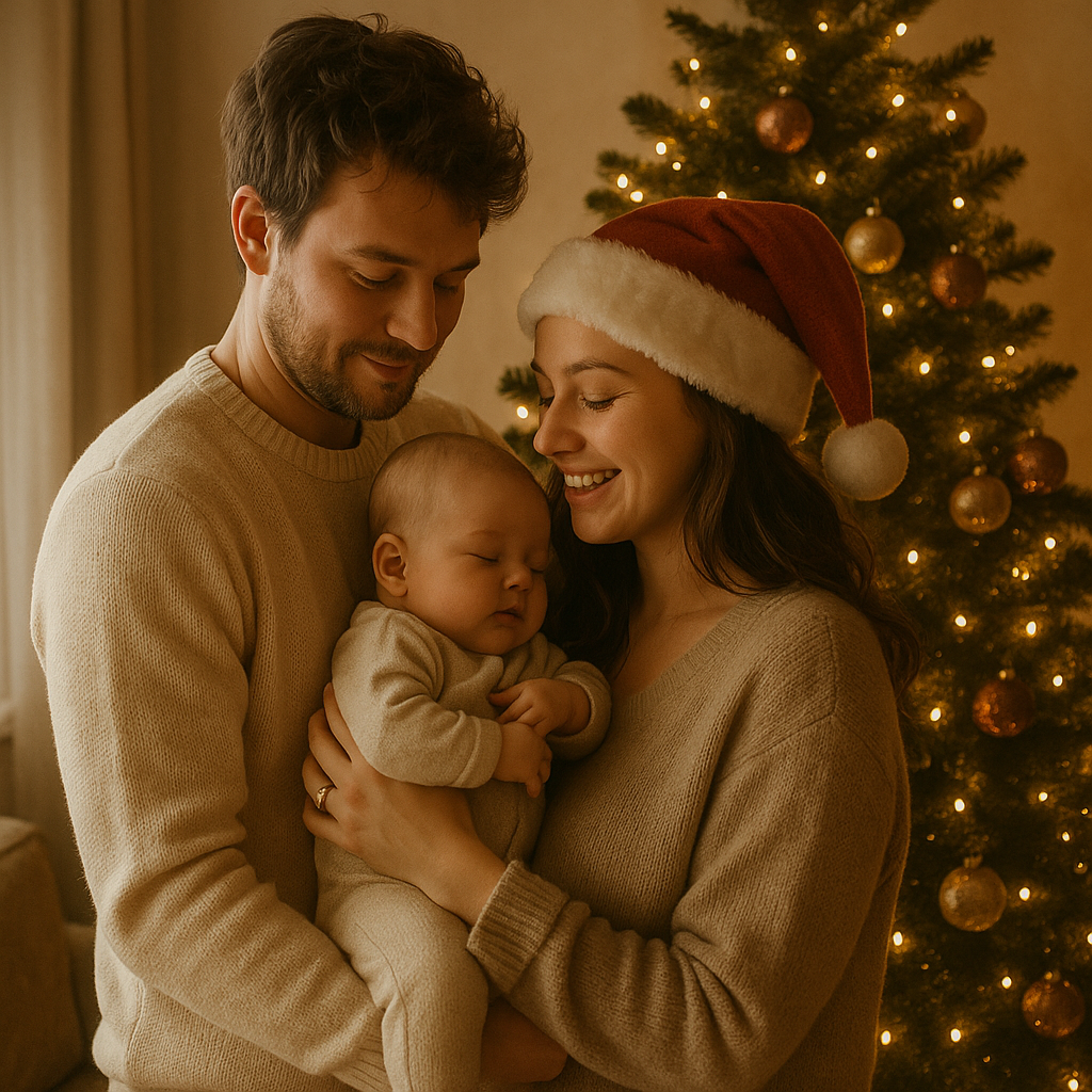 Christmas gift idea: last-minute custom Christmas song for new parents