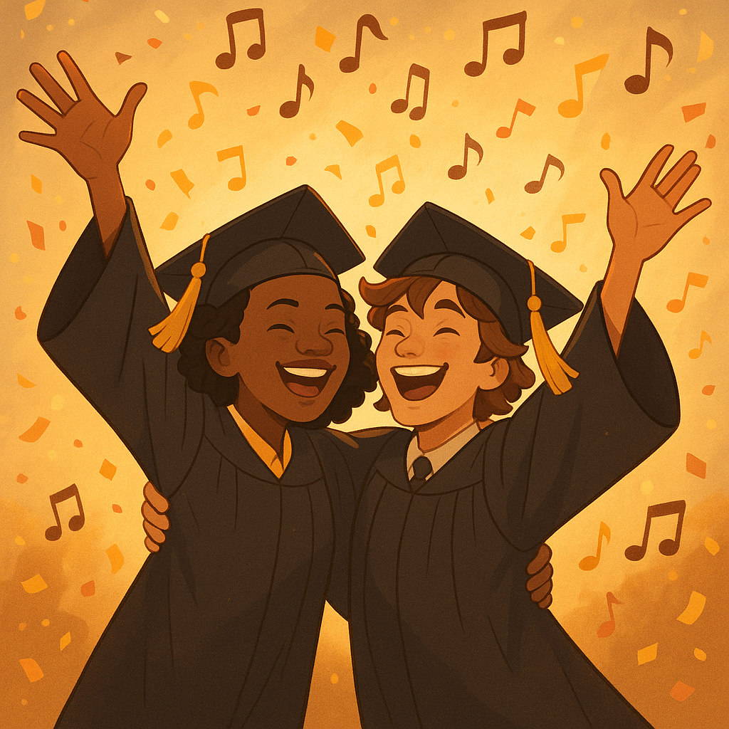 How to create a personalised graduation song for your best friend