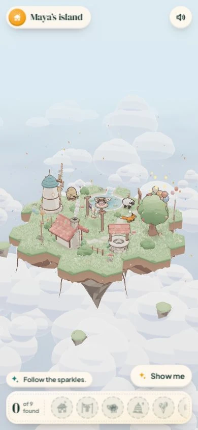 The real Pocket Island birthday gift: a floating island with hidden surprises and a collection of gifts to discover