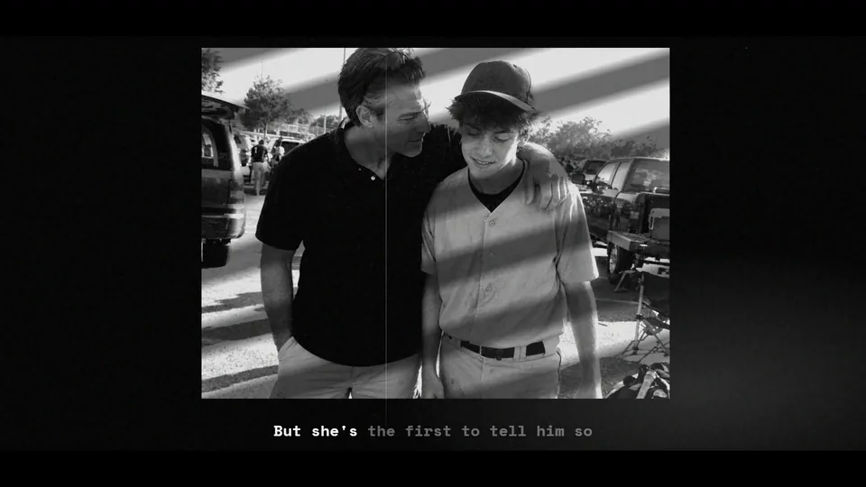 Sample personalized video gift for a 50th birthday, Noir style